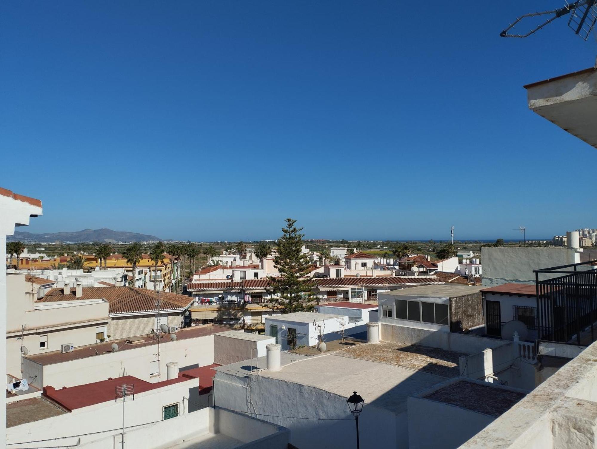 Acogedora Casa Familiar Con Patio Villa Salobrena Bagian luar foto